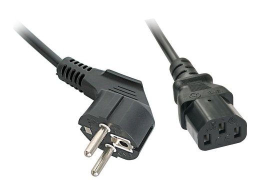 Lindy Power Cable 30335 - Power Plug Type F / C13 - 2 m