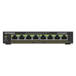 NETGEAR Plus GS308EPP - switch - 8 ports - smart