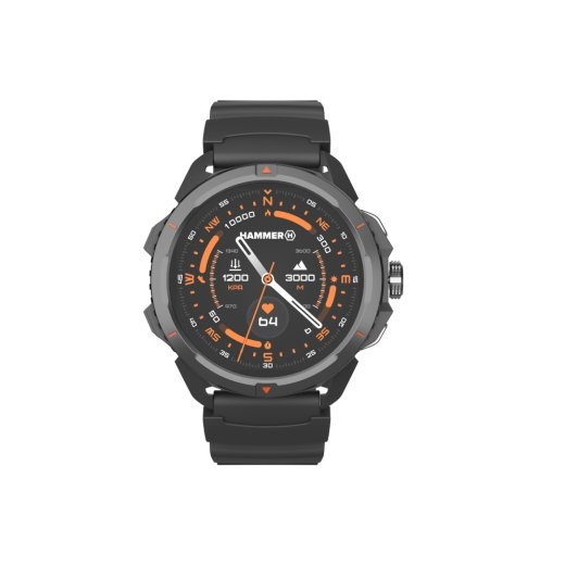 Hammer Hair Dryer Watch 2 Smart watch 1600 W GPS (satellite) Number of temperature settings 3 AMOLED Ionic function 1.5" Waterproof Black Warranty...