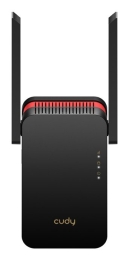Cudy RE3000 network extender Network repeater Black, Red 10, 100, 1000 Mbit/s