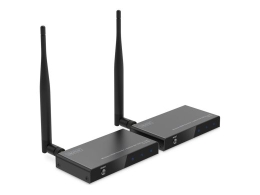 Digitus Wireless HDMI Extender/Splitter Set (100m, 1x4) DS-55346 Black