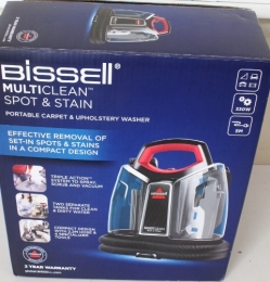 SALE OUT. Bissell MultiClean Spot & Stain SpotCleaner Vacuum Cleaner 4720M Handheld 330 W Black/Red Warranty 24 month(s) DAMAGED PACKAGING