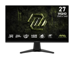 Msi Monitor MAG 275QF E20 27 inches/LED/WQHD/Flat/200Hz/Black