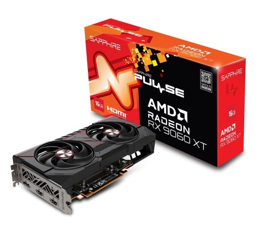 Graphics card. SAPPHIRE PULSE RX 9060 XT GAMING 16GB