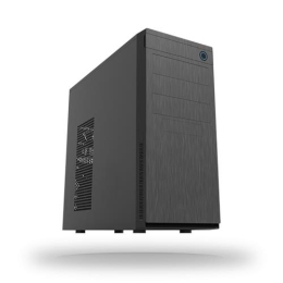 Case CHIEFTEC HC-10B-OP MidiTower Not included ATX MiniITX Colour Black