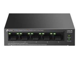 TP-LINK 5-Port Gigabit Desktop Switch with 4-Port PoE+ LS105GP Unmanaged Desktop