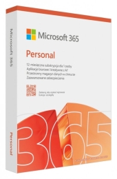 Microsoft M365 Personal PL 1Y 1U 5D Win/Mac Box EP2-32454
