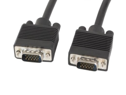 Lanberg CA-VGAC-10CC-0018-B VGA cable 1.8 m VGA (D-Sub) Black