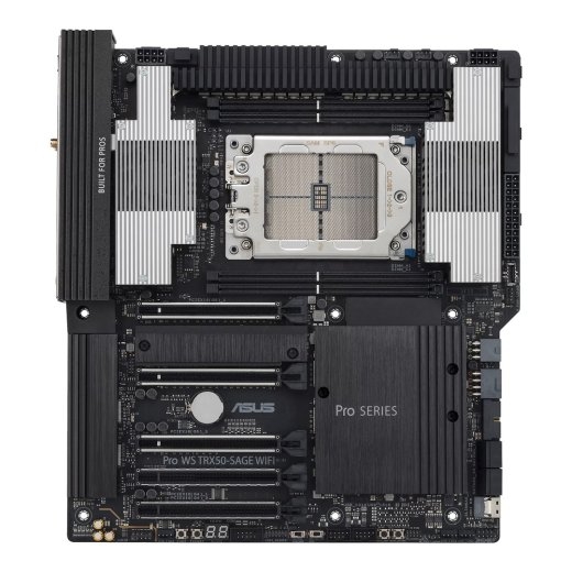 ASUS Pro WS TRX50-SAGE WIFI AMD TRX50 Socket sTR5 SSI CEB motherboard for workstations