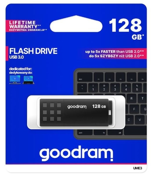 Pendrive UME3 128GB USB 3.0 black