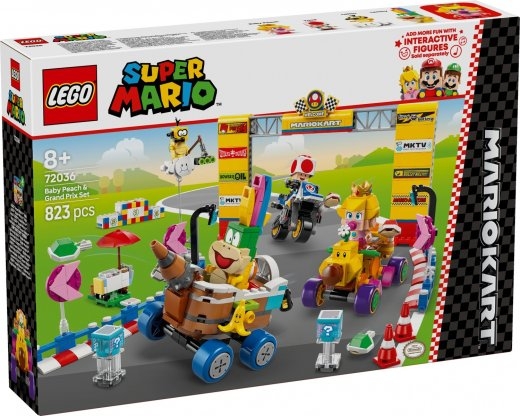 LEGO Mario Kart - Baby Peach & Grand Prix Set
