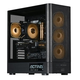 Actina 5901443441939 PC Intel Core Ultra 5 250K Plus 32 DDR5-SDRAM 1 TB SSD NVIDIA GeForce RTX 5070 Midi Tower Black