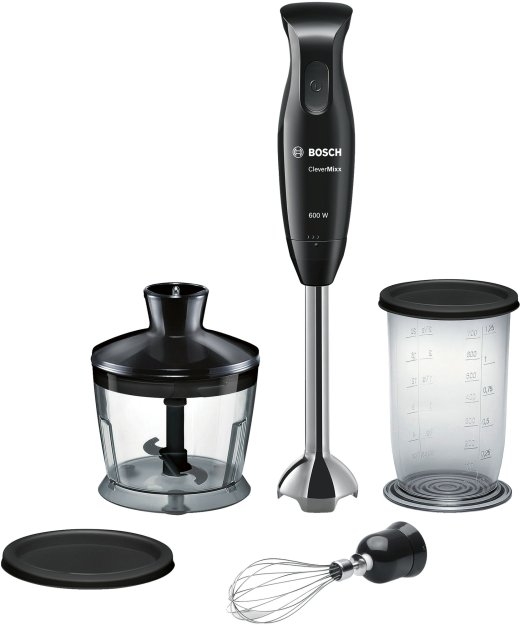 Bosch Blender CleverMixx MSM2650B 600 W Number of speeds 12 Chopper Black