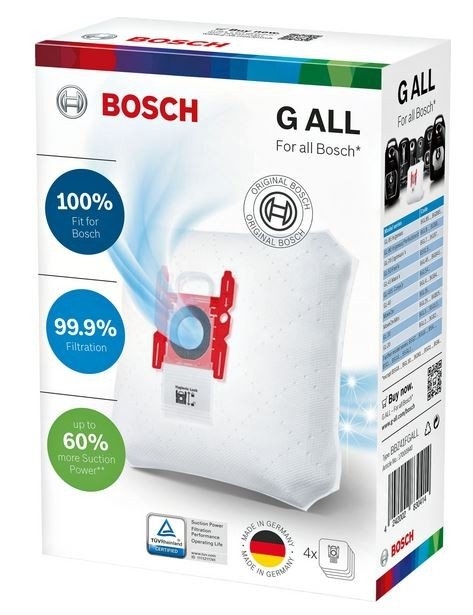 Vacuum cleaner bags Type G ALL BBZ41FGALL