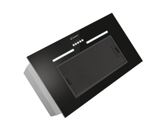 Candy Hood CPY5MBG Canopy Energy efficiency class C Width 52 cm 298 m³/h Mechanical control LED Black Glass