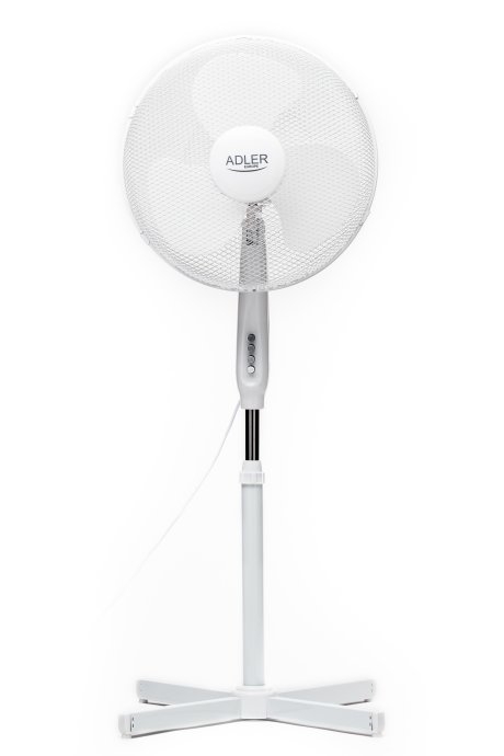 Adler AD 7305 Stand Fan 45 W Diameter 40 cm Number of speeds 3 Oscillation White