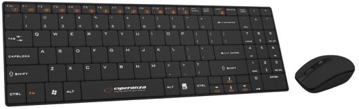KEYBOARD + MOUSE WIRELESS 2,4GHz EK122K