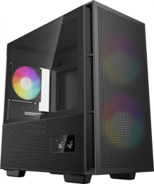 DeepCool CH360 DIGITAL Micro Tower Black