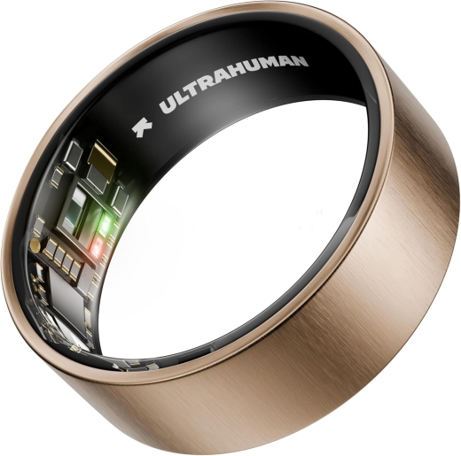 Ultrahuman Ring Air Brushed Rose Gold Size 10 Smart Ring