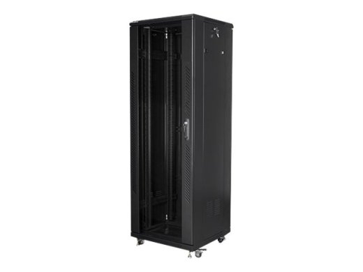 Lanberg Rack cabinet 19" free-standing 37U/600x600 (flat pack) FF01-6637-12B Black