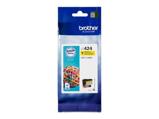 Brother LC-424Y Ink Cartridge Yellow