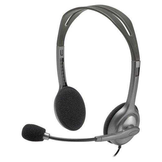 Headset Logitech H110 3,5mm black