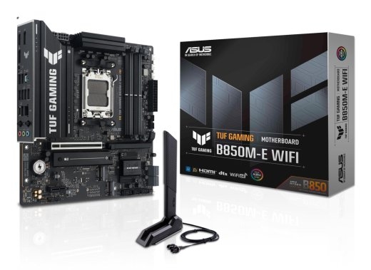 Mainboard ASUS AMD B850 SAM5 Micro-ATX Memory DDR5 Memory slots 4 1xPCI-Express 4.0 1x 1xPCI-Express 4.0 16x 1xPCI-Express 5.0 16x 3xM.2 1xHDMI 2xD...