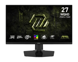 LCD Monitor MSI 27 " 2560 x 1440 pixels Wide Quad HD Native aspect ratio 16:9 LCD Flat MAG274QPFE20