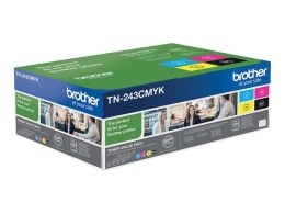 Brother TN-243CMYK, Toner Value Pack Brother TN243CMYK Toner cartridge Black, yellow, cyan, magenta