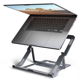AXAGON STND-LAG stand for laptops and tablets Adjustable Height, Angle 10-17.3 " Maximum weight (capacity) 20 kg Grey
