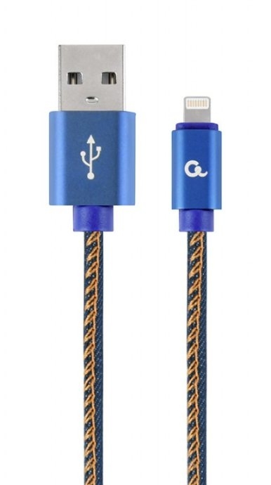 Cable USB 8 pin premium jeans 2 m