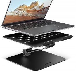 AXAGON STND-LQB stand for notebooks and tablets Adjustable Height, Angle 10-17.3 " Maximum weight (capacity) 5 kg Black
