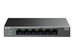 TP-LINK 6-Port 10/100 Mbps Desktop Switch with 4-Port PoE LS106LP Unmanaged Desktop