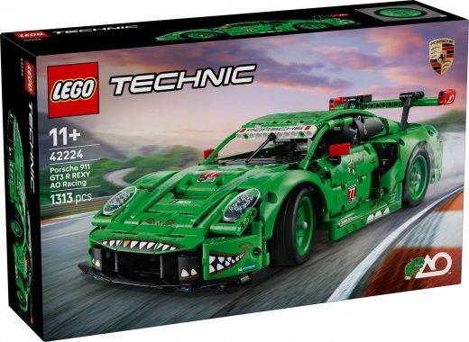 Blocks Technic 42224 Porsche 911 GT3 R REXY A O Racing Car