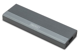 Digitus USB M.2 hard disk enclosure, SSD, external, NVMe + SATA, 10Gbps (NVMe) 6 Gbps (SATA), USB3.1 Gen2 DA-71156