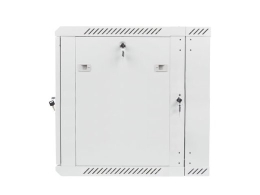 TWO-SECTION WALL-MOUNTED RACK CABINET 19" 12U 600X600 GREY LANBERG (FLAT PACK)
