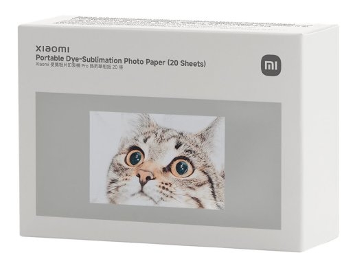 Xiaomi Portable Dye-Sublimation Photo Paper (20 Sheets) 2x3-inch
