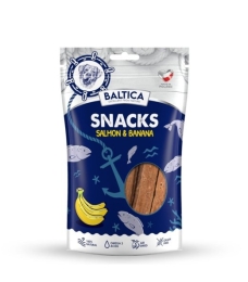 BALTICA Snacks Salmon with bananas - dog treat - 80g