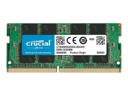 Crucial - DDR4 - module - 16 - SO-DIMM 260-pin - 3200 MHz / PC4-25600 - unbuffered - TAA Compliant