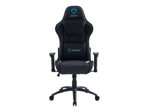 Onex PVC; Nylon caster; Metal Onex Gaming chairs GX330 Series Black