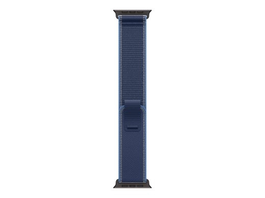 Apple 49mm Blue/Bright Blue Trail Loop - M/L - Black Titanium Finish Apple