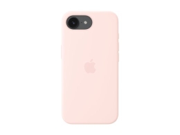 Apple iPhone 17e Silicone Case with MagSafe – Soft Pink Apple
