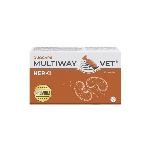 JM SANTE Multiway Vet Duocaps Kidneys - twist-off capsules for kidneys for dogs and cats – 60 pcs