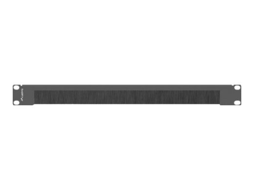Lanberg 19" Brush Panel 1U AK-1103-B Black