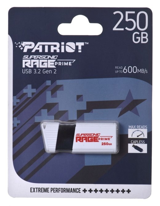 Patriot Rage Prime 600 MB/S 256 USB 3.2 8K IOPS