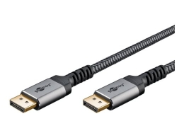 Goobay DisplayPort Cable 2.0/2.1, 54 Gbit/s 75680 DisplayPort to DisplayPort