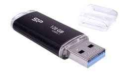 Silicon Power USB 3.1 Flash Drive Blaze B02 128 USB 3.2 Gen 1/USB 3.1 Gen 1/USB 3.0/USB 2.0 Black