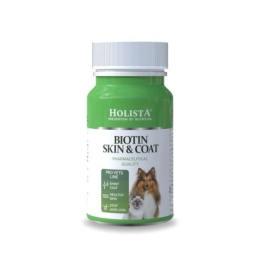 HOLISTA Biotin Skin & Coat - supplements for dogs and cats - 90 pcs