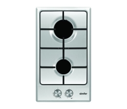 Simfer Hob H3.200.VGRIM Gas Number of burners/cooking zones 2 Rotary knobs Stainless steel