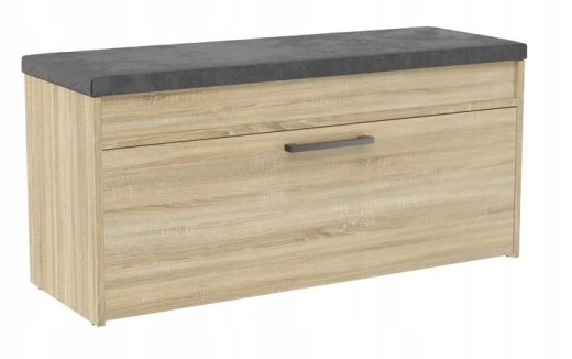 Topeshop PARMA SZAFKA SONOMA shoe organizer Closed Sonoma oak